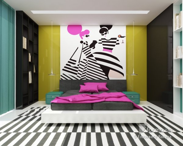 Pop Art Bedroom