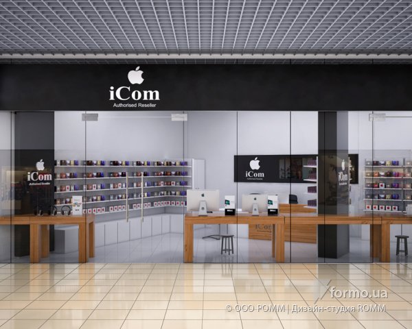 Интерьер магазина «iCom»