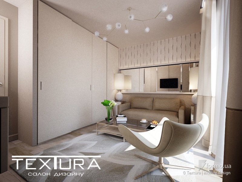 Гостьова кімната, Textura | interior design, Гостиная, Дизайн интерьеров Formo.ua