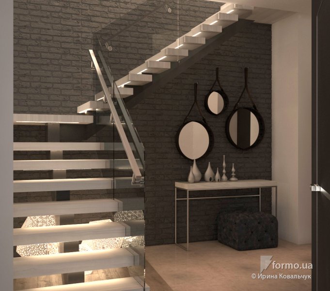 Grey apartaments, Ирина Ковальчук, Гостиная, Дизайн интерьеров Formo.ua