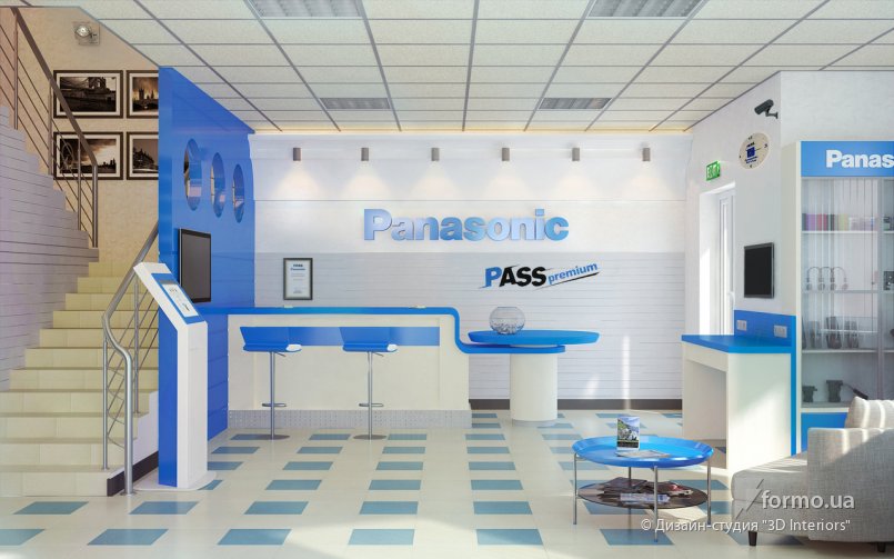 Сервисный центр Panasonic, Дизайн-студия &quot;3D Interiors&quot;, Общественные, Дизайн интерьеров Formo.ua