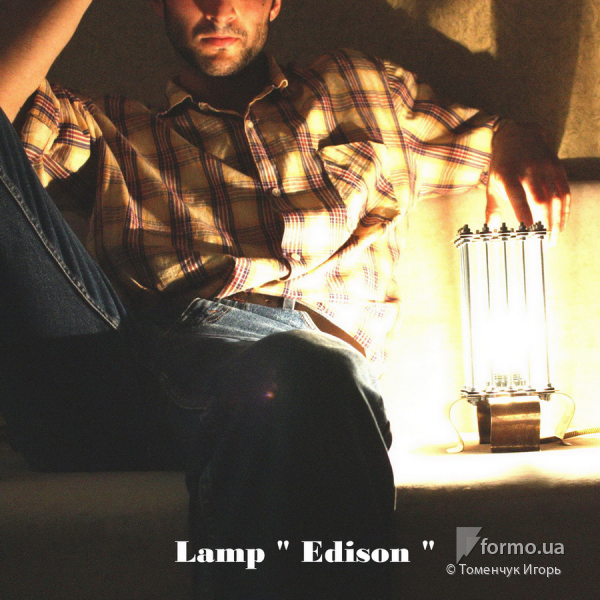 The Lamp &quot;Edison&quot; - укрощенный свет, Томенчук Игорь, Декор , Дизайн интерьеров Formo.ua