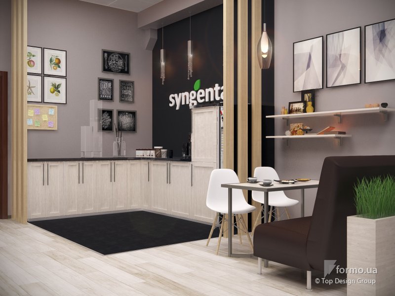 Coffe Point для киевского филиала Syngenta , Top Design Group, Общественные, Дизайн интерьеров Formo.ua