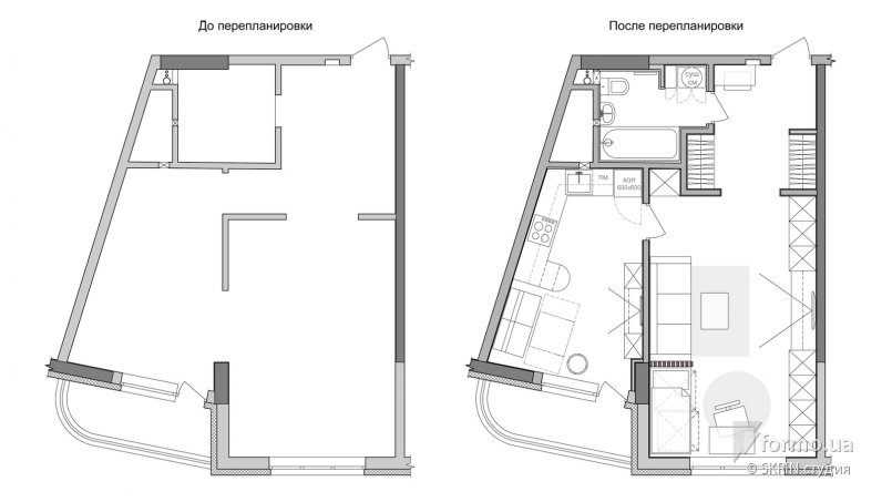 Park Stone, SKRIN студия, Чертежи, Дизайн интерьеров Formo.ua