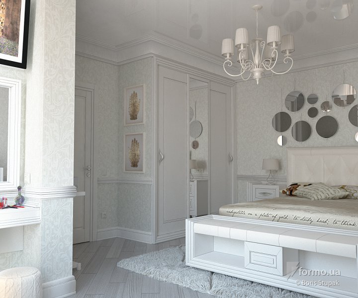 Bedroom, NeoClassic, Boris Stupak, Спальня, Дизайн интерьеров Formo.ua