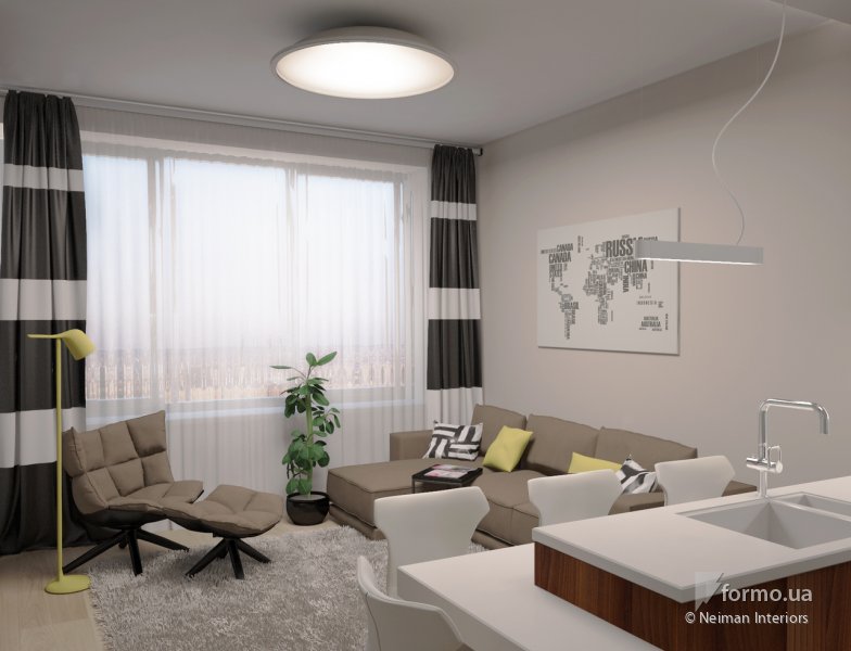 Квартира &quot;Светлое настроение&quot;, Neiman Interiors, Кухня, Дизайн интерьеров Formo.ua