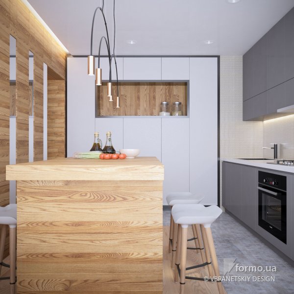 House_V, VBRANETSKIY DESIGN, Кухня, Дизайн интерьеров Formo.ua