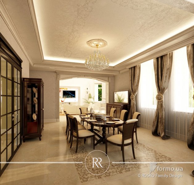 Knightsbridge, ROSKO Family Design, Кухня, Дизайн интерьеров Formo.ua