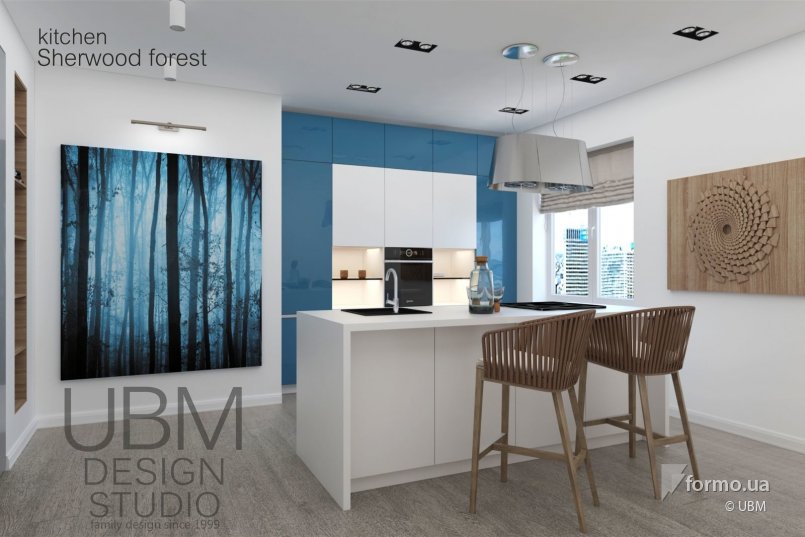 !Kitchen &quot;Sherwood forest&quot;, UBM, Кухня, Дизайн интерьеров Formo.ua