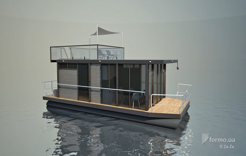 Houseboat, Za-Za, Дизайн интерьеров Formo.ua